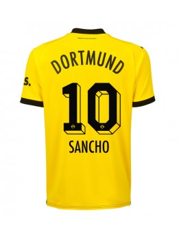 Borussia Dortmund Jadon Sancho #10 Heimtrikot 2023-24 Kurzarm